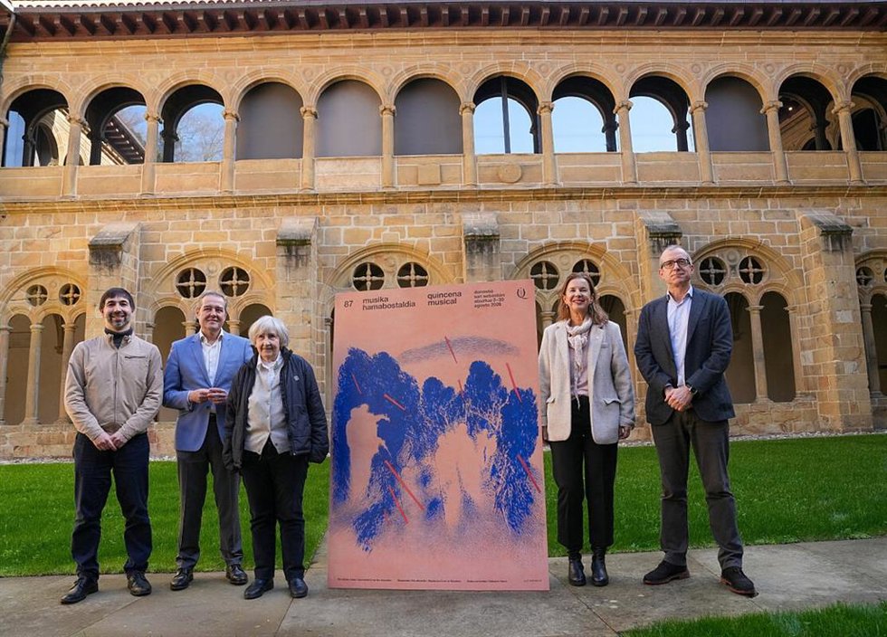Presentación del cartel de la 87 Quincena Musical de San Sebastián.