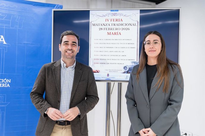 Presentación de la IV Feria de la Matanza Tradicional de María (Almería).