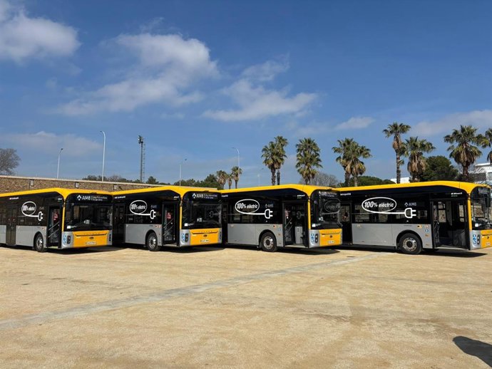 Flota eléctrica de Monbus