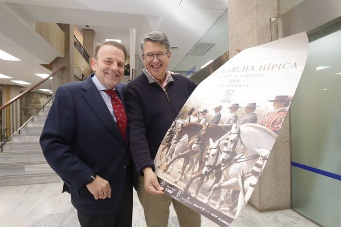 Presentación de la tradicional Marcha Hípica 'Córdoba a Caballo', que Córdoba Ecuestre celebra el sábado 28 de febrero, Día de Andalucía.