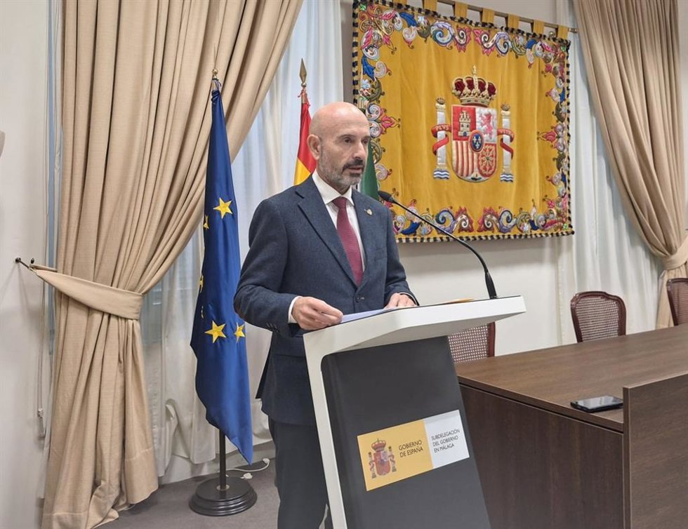 El subdelegado del Gobierno en Málaga, Javier Salas, en una imagen de archivo.