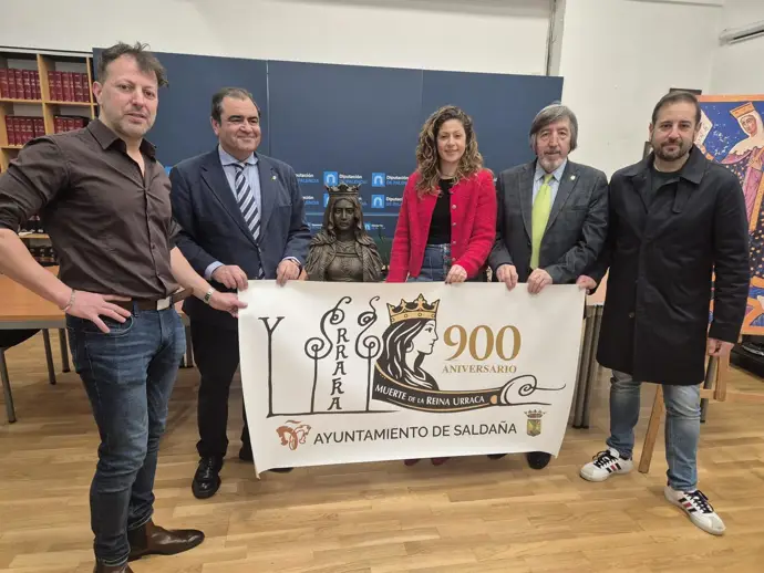 Presentación de los actos en Saldaña