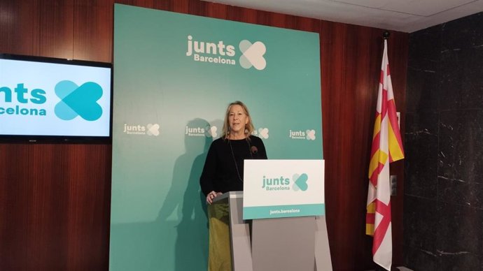 La regidor de Junts a l'Ajuntament de Barcelona Neus Munté