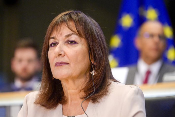 A comissária europeia para o Mediterrâneo, Dubravka Suica (ARQUIVO)
