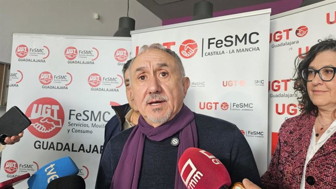 El secretario general de UGT, Pepe Álvarez