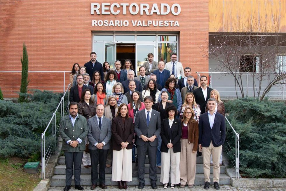 Acto de inauguración de la X Feria de Empleo y Emprendimiento de la UPO