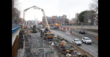Las tierras de la excavación de A-5 se convertirán en tres colinas artificiales con skate park, un mirador y merenderos