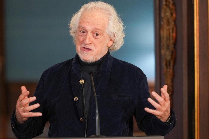 Archivo - El histórico político Alejandro Rojas Marcos en un acto público en el Palacio de San Telmo, sede de la Presidencia de la Junta de Andalucía, en una imagen de archivo