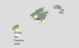 El tiempo hoy, jueves 26 de enero, en Baleares.