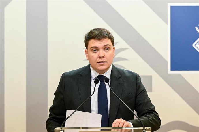 Archivo - El portavoz adjunto del Ayuntamiento de Palma, Llorenç Bauzá.