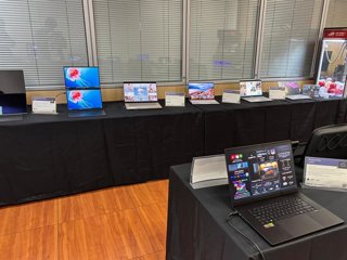 Presentación de las últimas novedades de Asus en Barcelona.