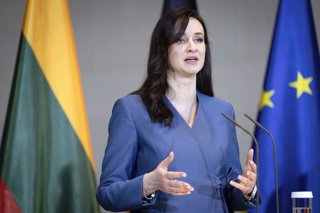 January 29, 2026, Berlin, Berlin, Deutschland: Inga Ruginiene beim Empfang der Premierministerin der Republik Litauen zu einem gemeinsamen Gespräch mit dem Bundeskanzler und anschlieÃendem Pressestatement im Bundeskanzleramt. Berlin, 29.01.2026