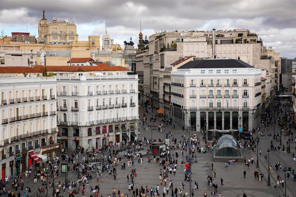 Archivo - Vistas desde la azotea de la Casa Palazuelo, a 26 de septiembre de 2024, en Madrid