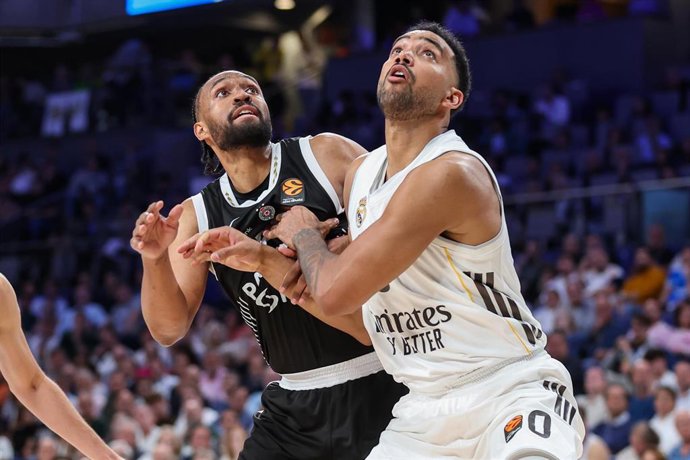 Archivo - Jabari Parker y Trey Lyles en un partido entre Partizán Belgrado y Real Madrid