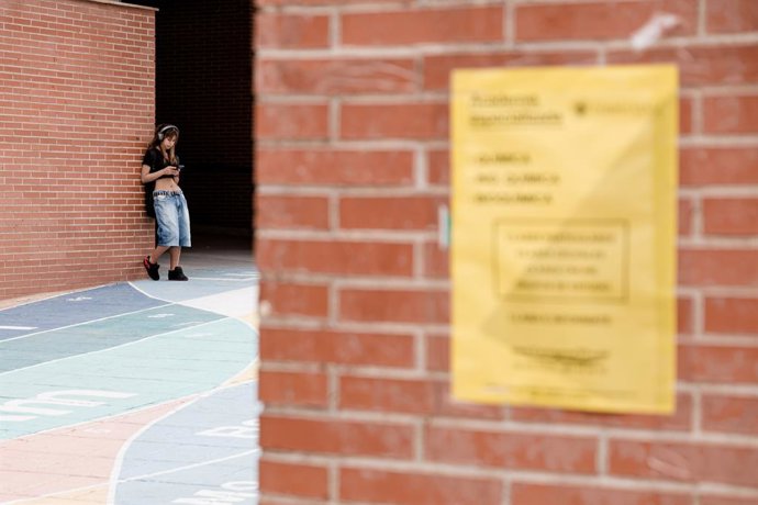 Archivo - Arxiu- Una alumna 