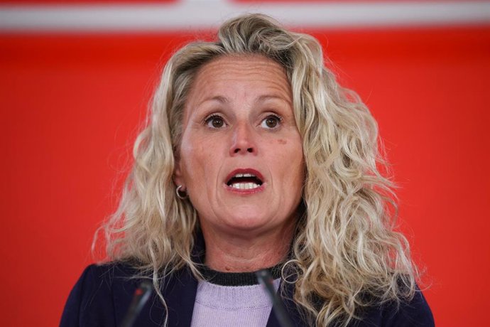 La portavoz de la CEF, Montse Mínguez.