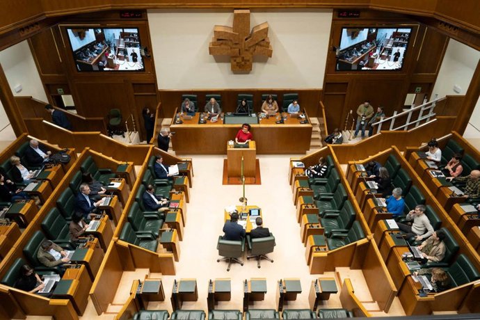 Pleno de la Cámara vasca