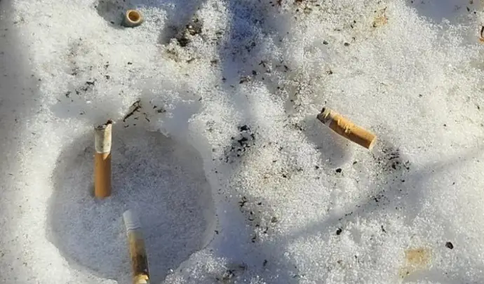 Imagen sobre el consumo de tabaco