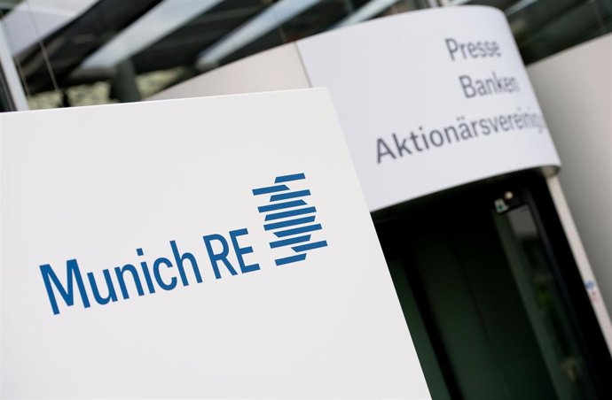 Archivo - Logo de Munich Re.