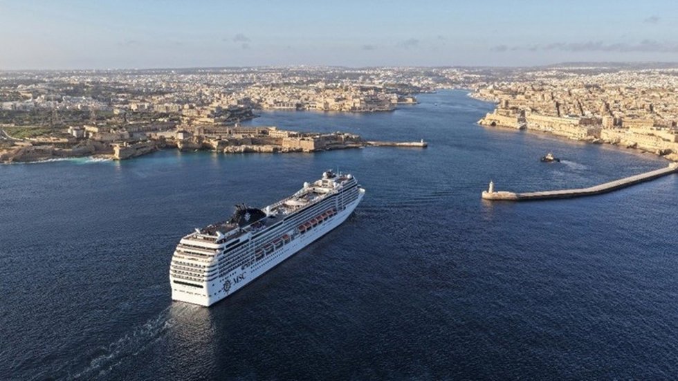 Comienza la remodelación del MSC Poesia antes de su debut por Alaska en mayo.