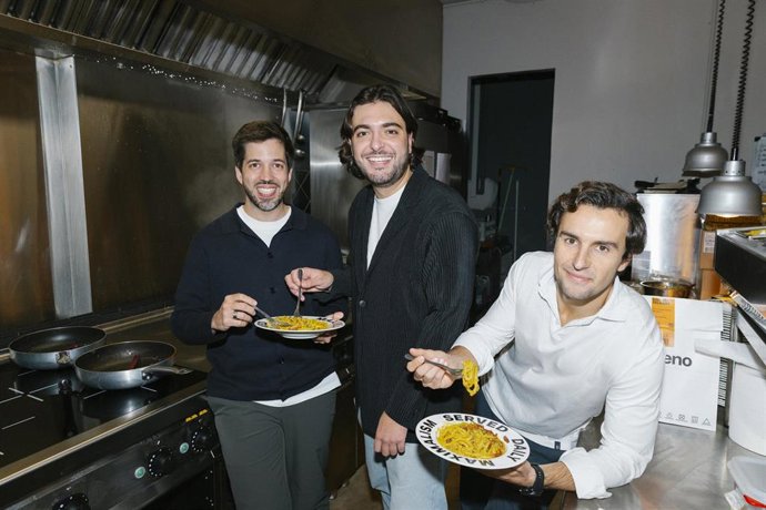 Archivo - Paolo Colombo, Lorenzo Redaelli Y Oriol Reull, Fundadores De Relleno