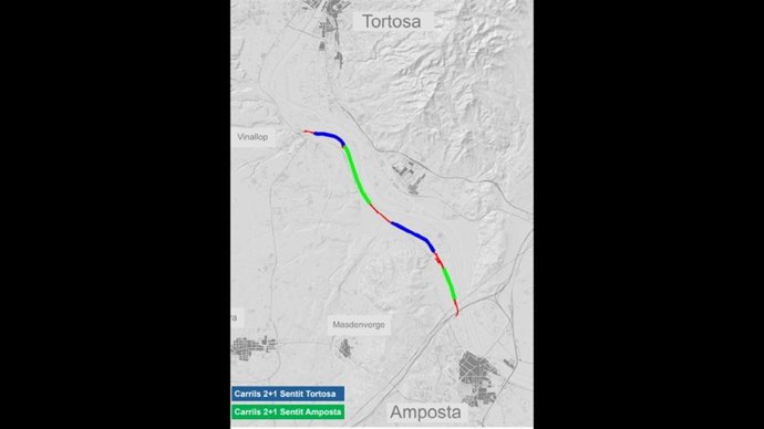 Archivo - Plano de la zona en la que realizarán las obras