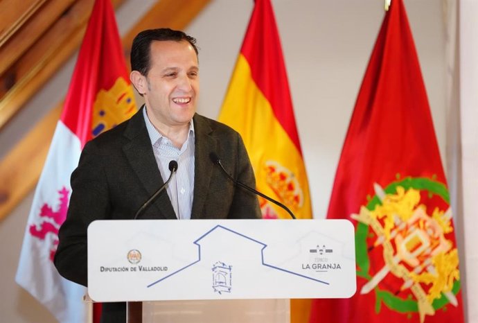 Conrado Íscar, durante su intervención.