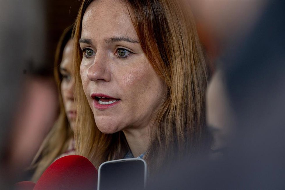 Archivo - La portavoz de VOX en la Asamblea de Madrid, Isabel Pérez Moñino
