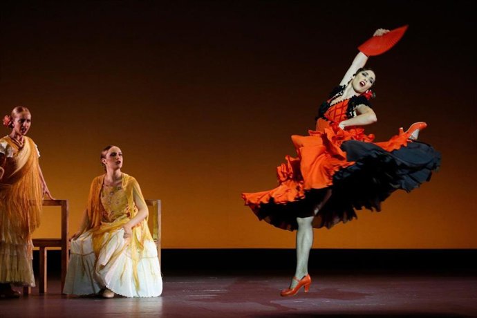 Puesta en escena de 'La bella Otero'