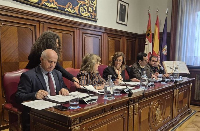 Un momento del pleno.