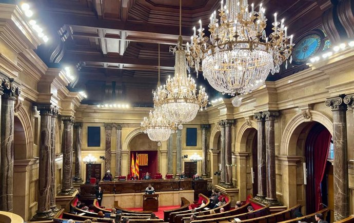 L'hemicicle del Parlament