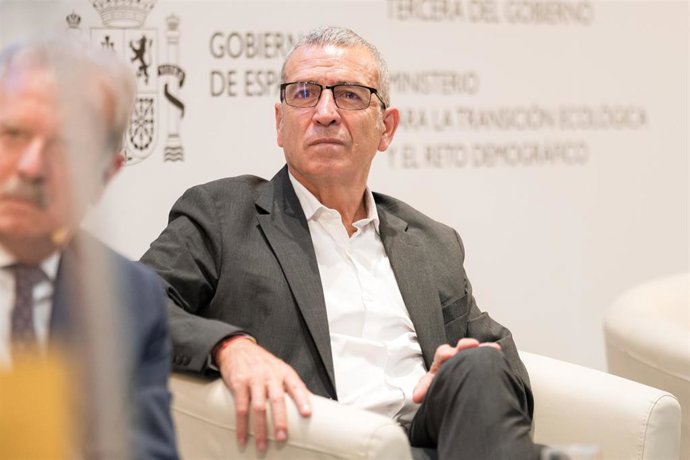 Archivo - El secretario general para Reto Demográfico, Francesc Boya, interviene en la presentación del primer Mapa de la Comunicación Rural en España, en el Ministerio para la Transición Ecológica y el Reto Demográfico, a 10 de septiembre de 2024, en Mad