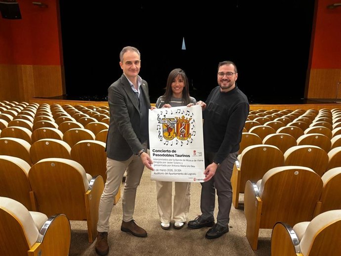 El Ayuntamiento colabora con el Club Taurino Logroñés en la organización del concierto de pasodobles y la charla 'La tauromaquia y las mujeres'