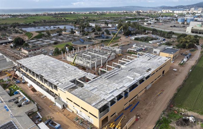 Obras en la EDAR Palma II