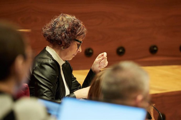 Archivo - Consejera de Cultura, Deporte y Turismo del Gobierno de Navarra, Rebeca Esnaola, en una imagen de archivo