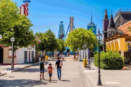 Foto: PARQUE WARNER MADRID - Archivo