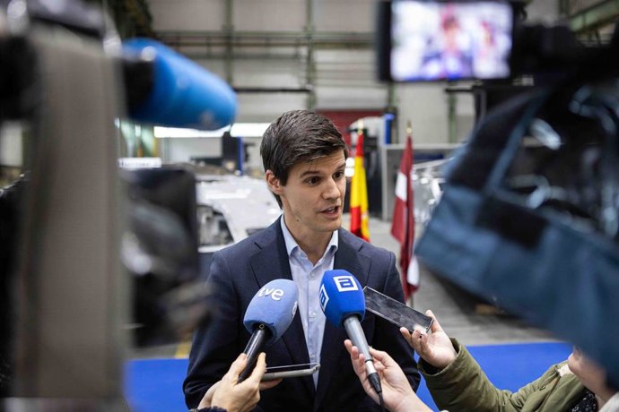 Archivo - El director general de Santa Bárbara Sistemas, Alejandro Page.