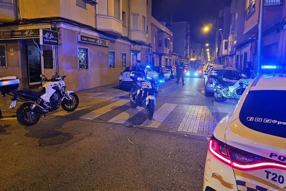 Dispositivo de la Policía Local de Palma.