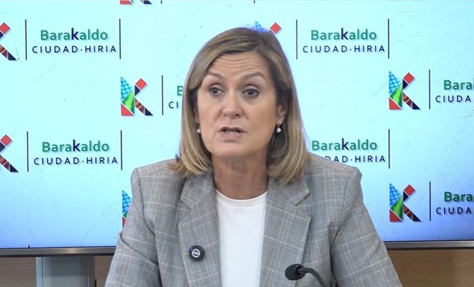 Archivo - La alcaldesa de Barakaldo, Amaia del Campo.