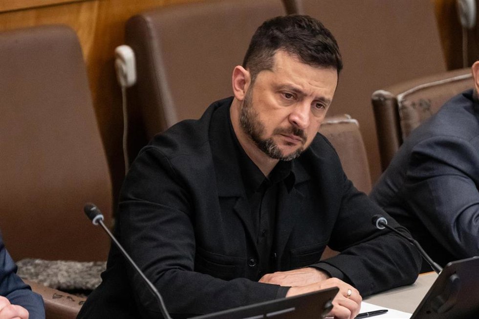 Archivo - Volodimir Zelenski, presidente de Ucrania.