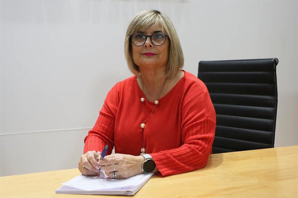 Archivo - La diputada provincial Loreto Serrano