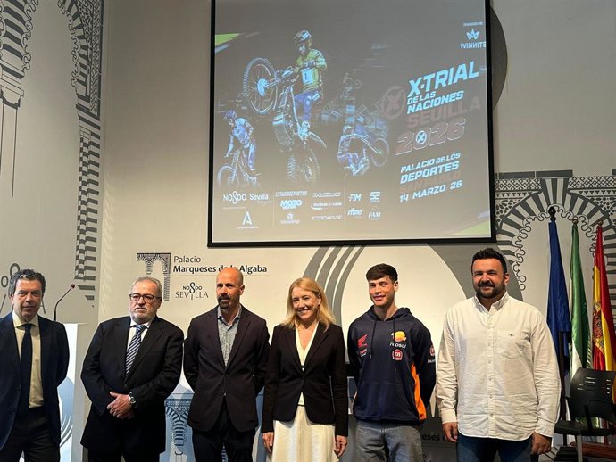 Sevilla ha presenta hoy el FIM X-Trial de las Naciones 2026 en el Palacio de los Marqueses