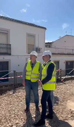 Visita a las obras en Guarromán
