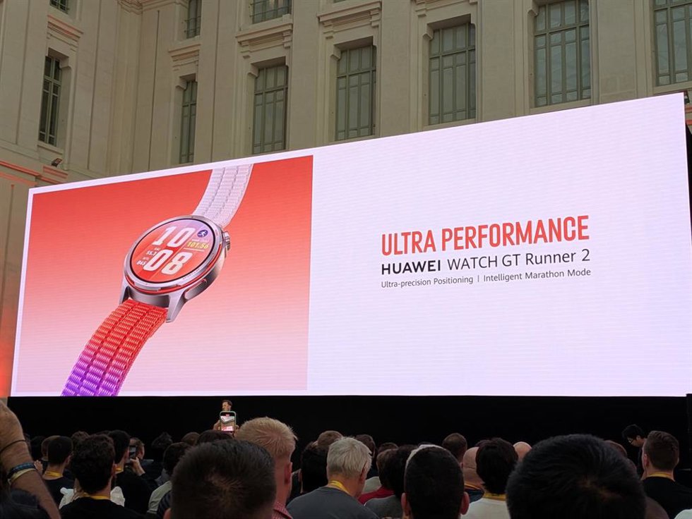 Presentación en Madrid del nuevo reloj Huawei Watch GT Runner 2.