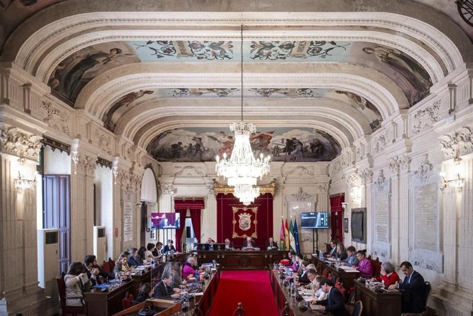 Pleno del Ayuntamiento de Málaga