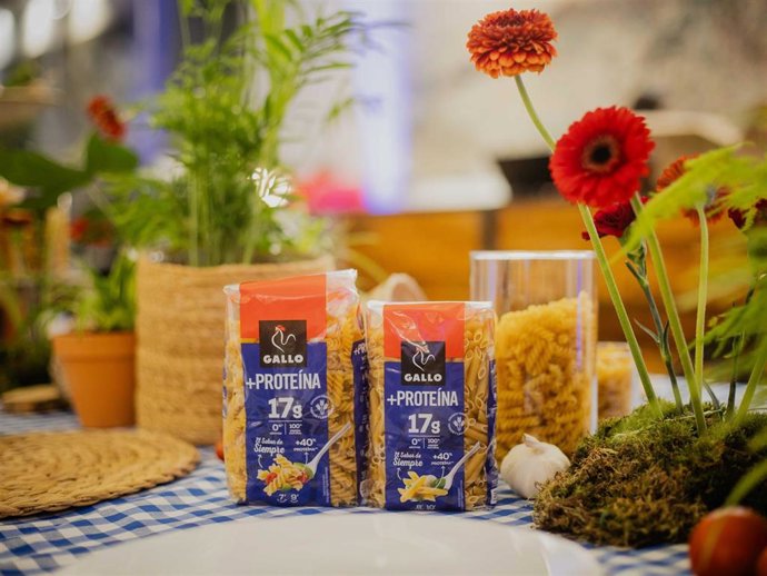 Gallo presenta su nueva pasta alta en proteína: un 40% más que la pasta clásica y con el sabor de siempre.