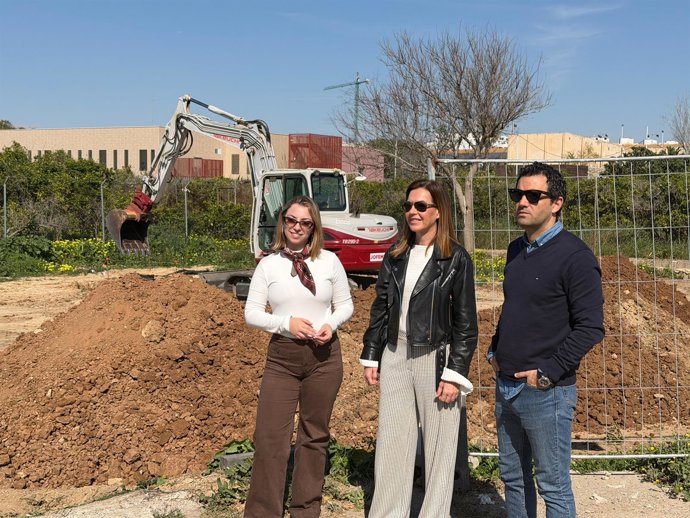 Visita al inicio de las obras