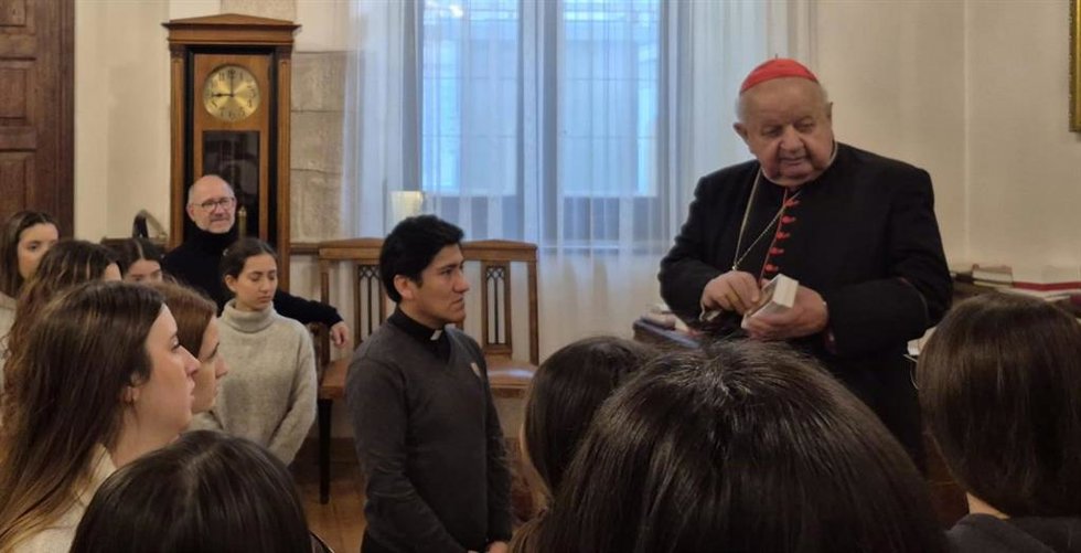 Alumnos de Bachillerato del Colegio Juan Pablo II de Parla