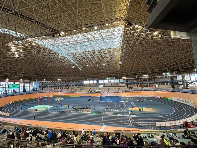 Imagen del Velódromo Luis Puig, escenario del Campeonato de España en Pista Cubierta 2026