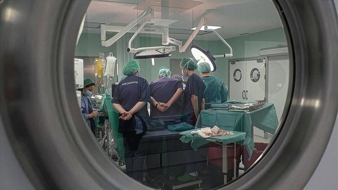 Cirugía hepática en el hospital de Cruces